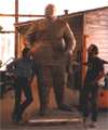 King of Tonga, 12 feet tall
